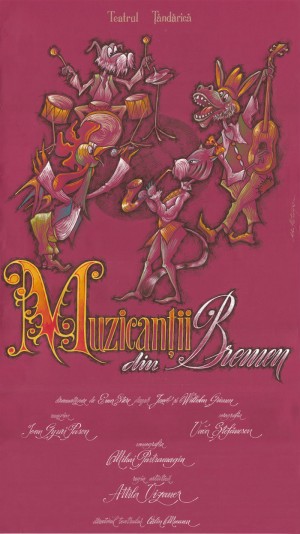 MUZICANTII DIN BREMEN, la Teatrul Tandarica MUZICANTII DIN BREMEN, la Teatrul Tandarica