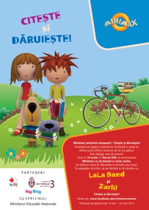 MINIMAX prezinta campania „Citeste si Daruieste!” MINIMAX prezinta campania „Citeste si Daruieste!”