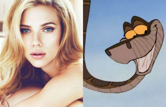 Scarlett Johansson va fi vocea sarpelui Kaa in CARTEA JUNGLEI