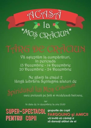 ACASA LA MOS CRACIUN gasiti cadouri si voie buna! ACASA LA MOS CRACIUN gasiti cadouri si voie buna!