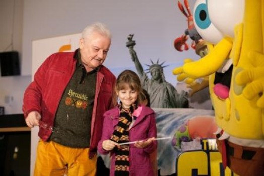 SPONGEBOB – AVENTURI PE USCAT i-a cucerit pe copii vedetelor SPONGEBOB – AVENTURI PE USCAT i-a cucerit pe copii vedetelor
