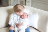 Au aparut primele imagini cu Printul George si Printesa Charlotte
