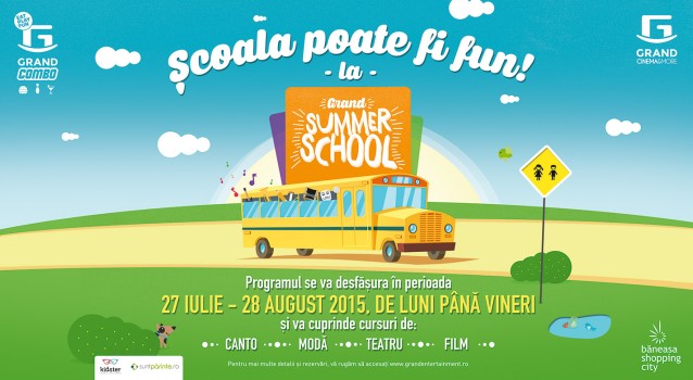 Grand Summer School – ce mai FUN scoala de vara