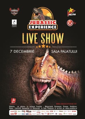 JURASSIC EXPERIENCE, spectacol special cu dinozauri de Mos Nicolae JURASSIC EXPERIENCE, spectacol special cu dinozauri de Mos Nicolae