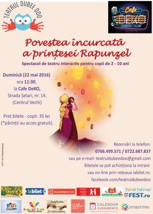 Povestea incurcata a printesei Rapunzel Povestea incurcata a printesei Rapunzel
