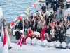Gemenii Jacques și Gabriella de Monaco, apariție regală la lansarea unui vas de expediție