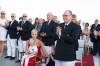 Gemenii Jacques și Gabriella de Monaco, apariție regală la lansarea unui vas de expediție