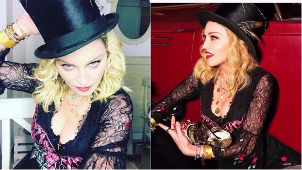 Madonna, în prima poză alături de cei șase copii ai săi