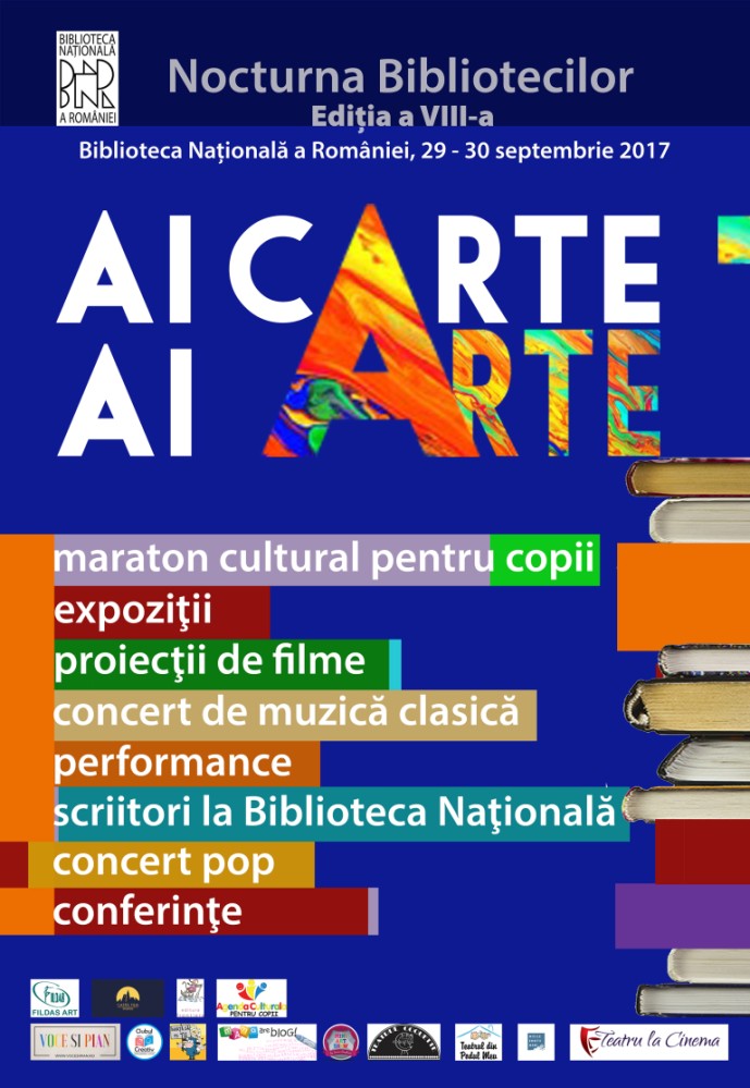 Nocturna bibliotecilor, un program maraton cultural pentru copii