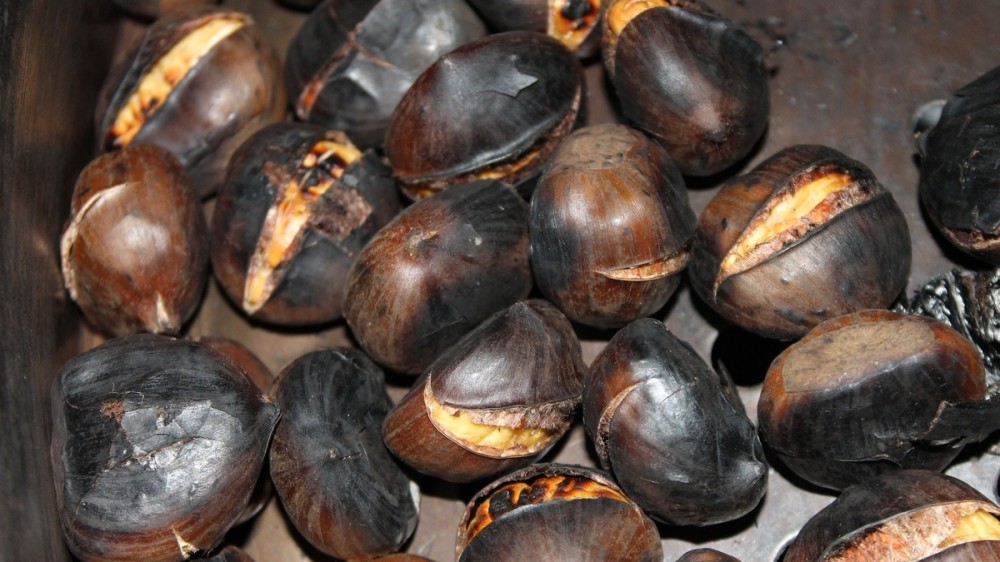 Castane coapte la cuptor