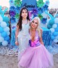 Samira, fiica lui Walter si a Ralucai Zenga, zi de naștere cu sirene