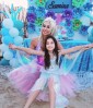 Samira, fiica lui Walter si a Ralucai Zenga, zi de naștere cu sirene