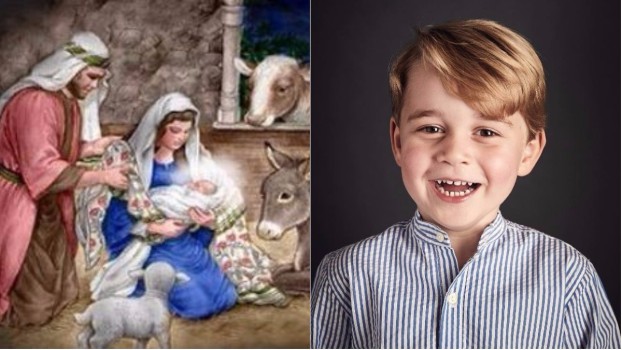 Prinţul George, într-un rol neașteptat în scena naşterii lui Iisus Prinţul George, într-un rol neașteptat în scena naşterii lui Iisus