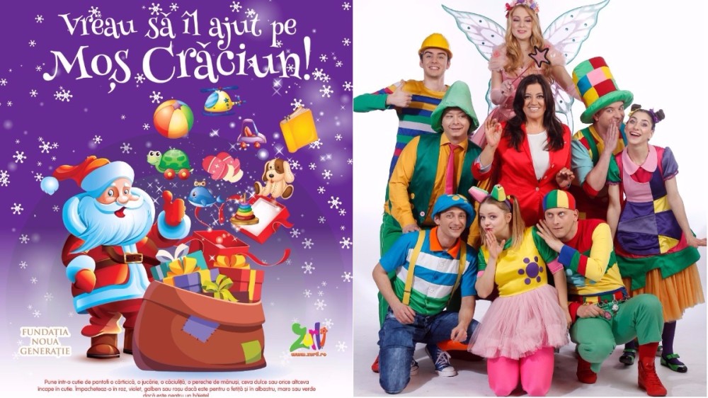 Participă alături de Gașca Zurli la campania "Vreau să îl ajut pe Moș Crăciun!"