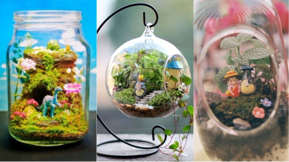 Terrarium pentru copii: Lumea poveștilor într-un bol de sticlă