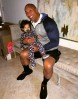 The Rock, de 3 X… tătic!  Prima fotografie cu mezina familiei