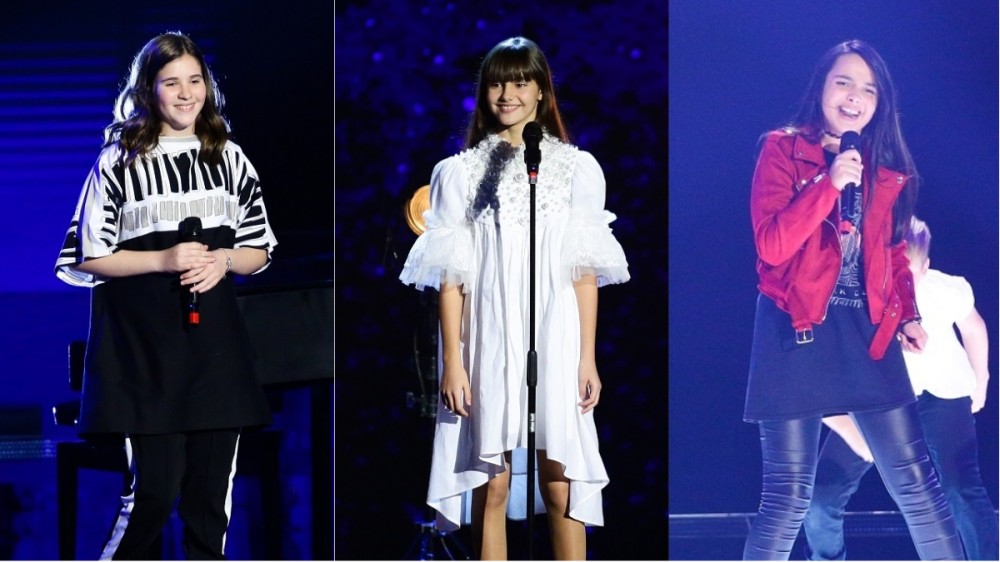 Maya Ciosa, Maria Popa și Olivia Alexandru sunt finalistele Vocea României Junior