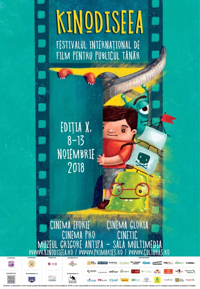 Cele mai bune filme pentru copii la ediția aniversară KINOdiseea 